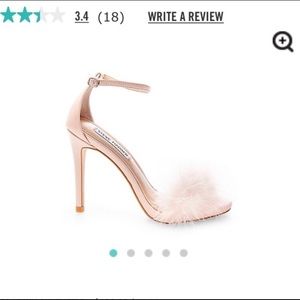 steve madden furry heels